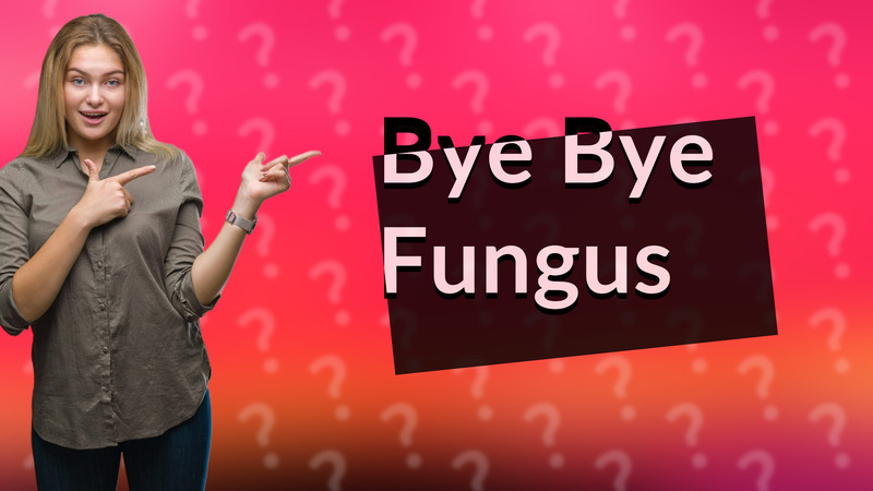 Bye Bye Fungus