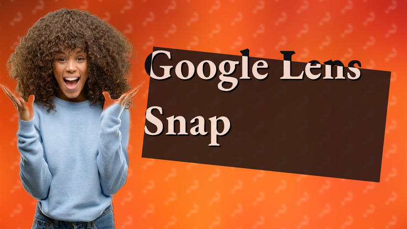 Google Lens Snap