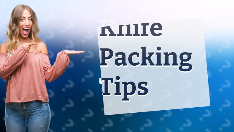 Knife Packing Tips