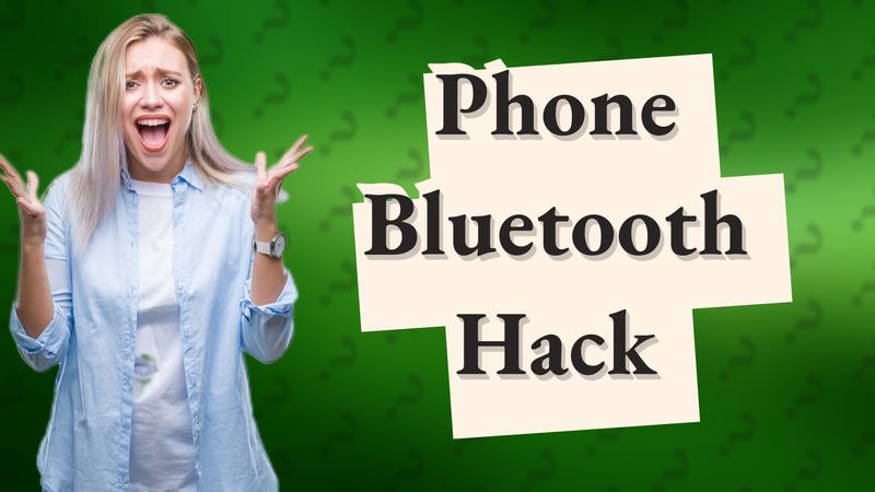 Phone Bluetooth Hack