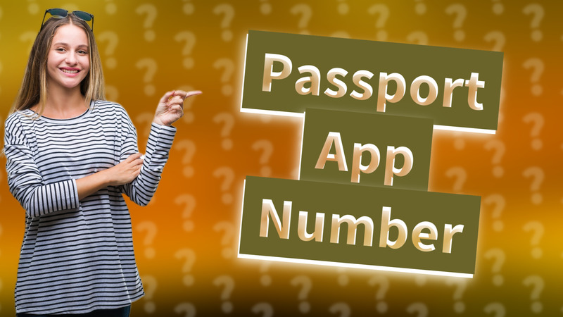 Passport App Number