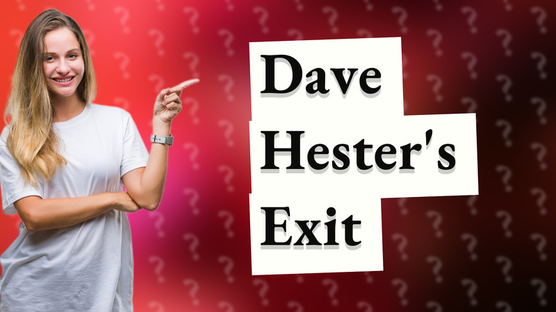 Dave Hester's Exit