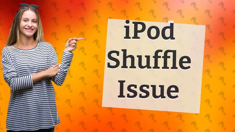 iPod Shuffle Issue