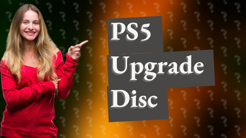 PS5 Upgrade Disc