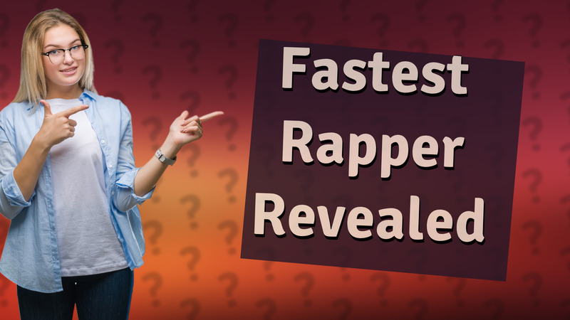Fastest Rapper Revealed