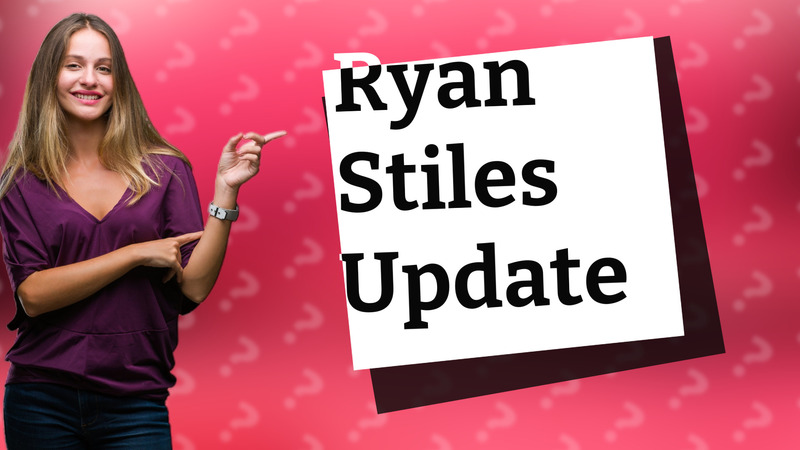 Ryan Stiles Update
