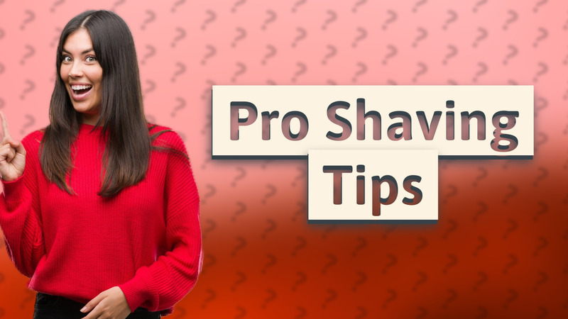 Pro Shaving Tips