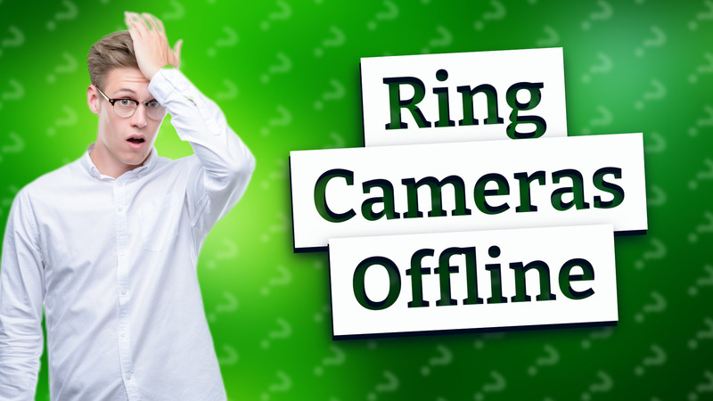 Ring Cameras Offline