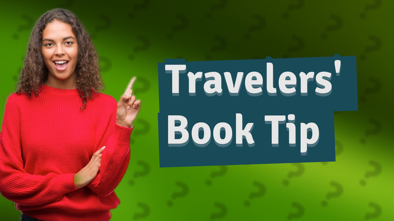 Travelers' Book Tip