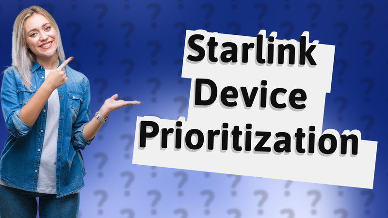 Starlink Device Prioritization