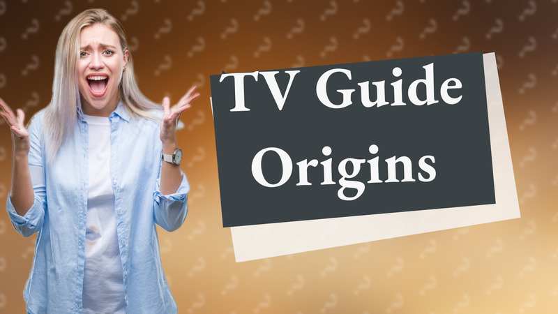 TV Guide Origins