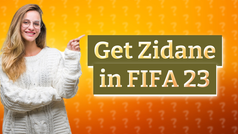 Get Zidane in FIFA 23