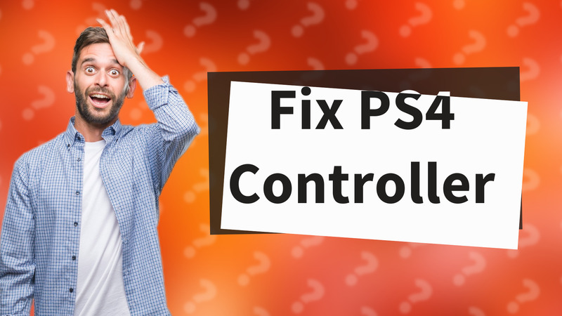 Fix PS4 Controller