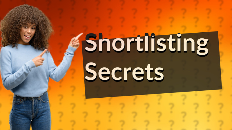 Shortlisting Secrets