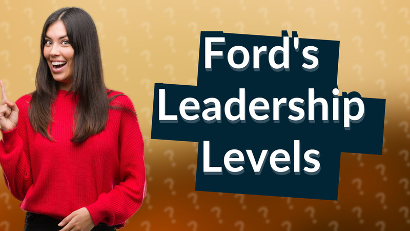 Ford's Leadership Levels