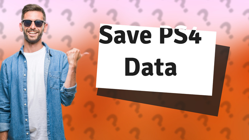 Save PS4 Data