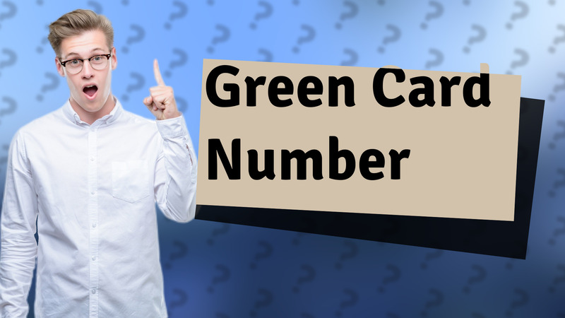 Green Card Number