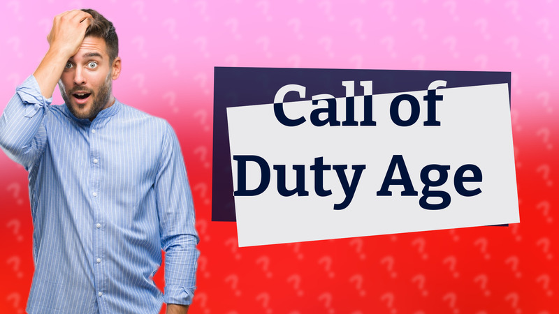 Call of Duty Age