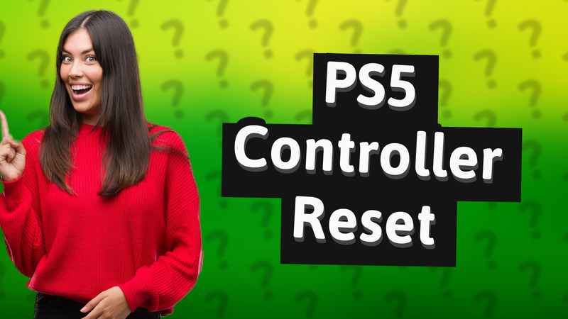 PS5 Controller Reset