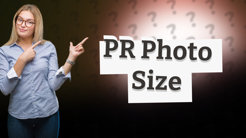 PR Photo Size