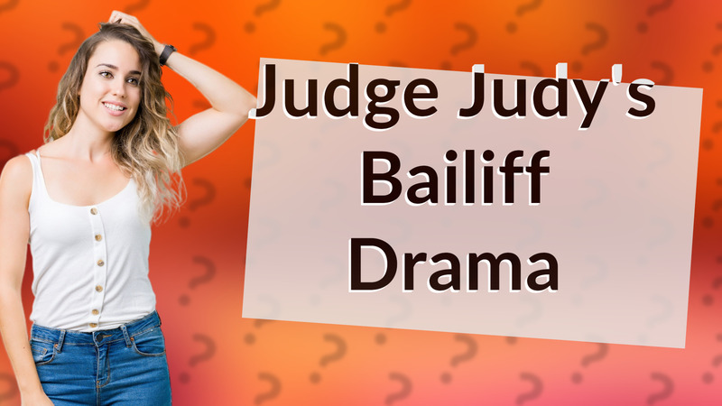 Judge Judy's Bailiff Drama