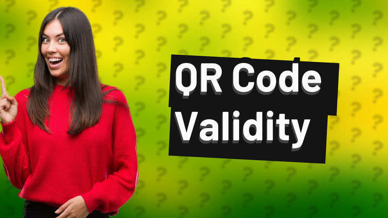 QR Code Validity