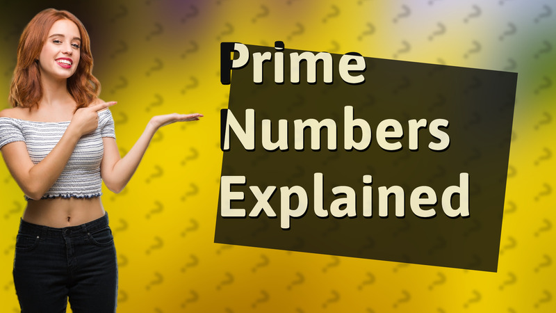 Prime Numbers Explained