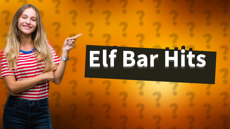 Elf Bar Hits