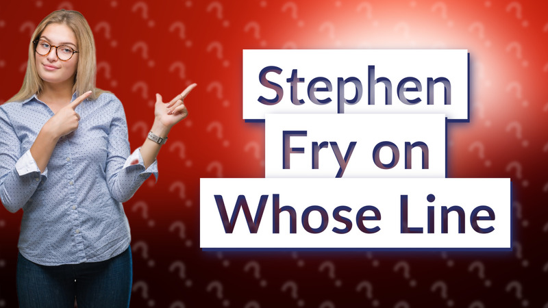 Stephen Fry on Whose Line