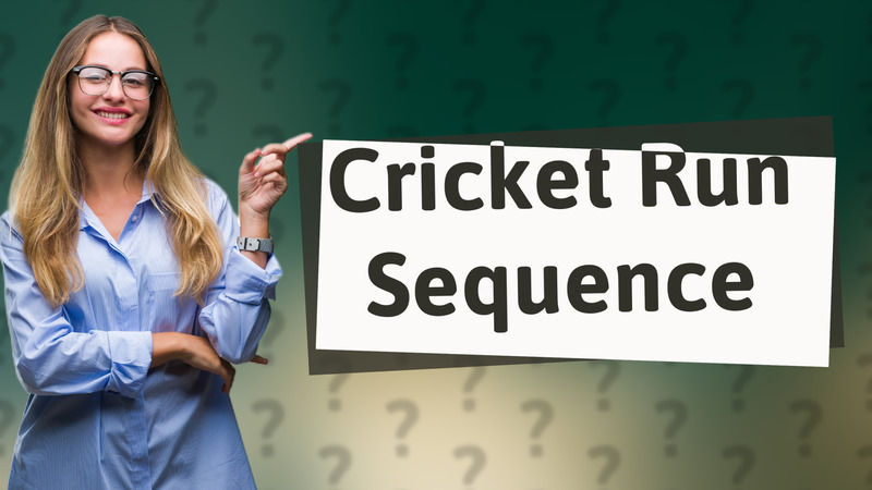 Cricket Run Sequence
