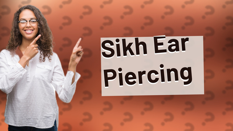 Sikh Ear Piercing