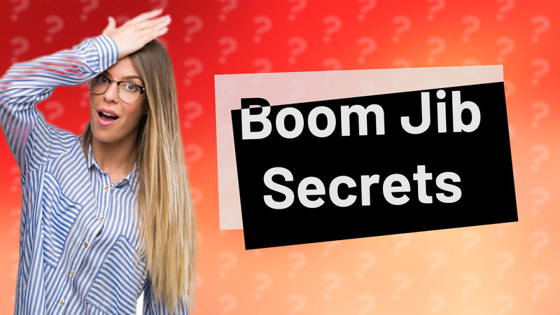 Boom Jib Secrets