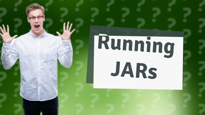 Running JARs