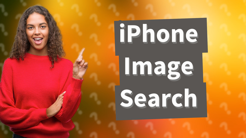 iPhone Image Search