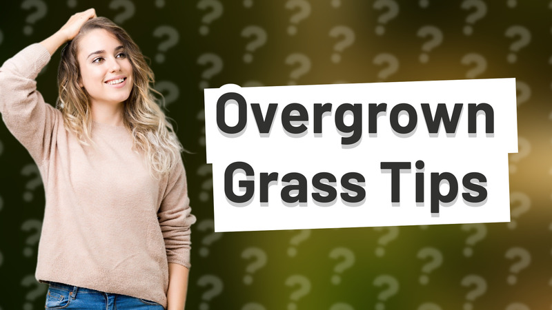 Overgrown Grass Tips