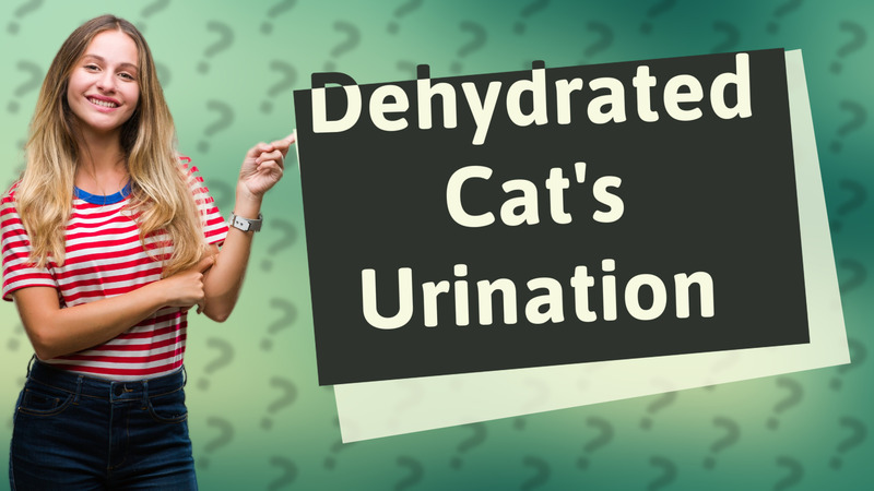 Dehydrated Cat's Urination