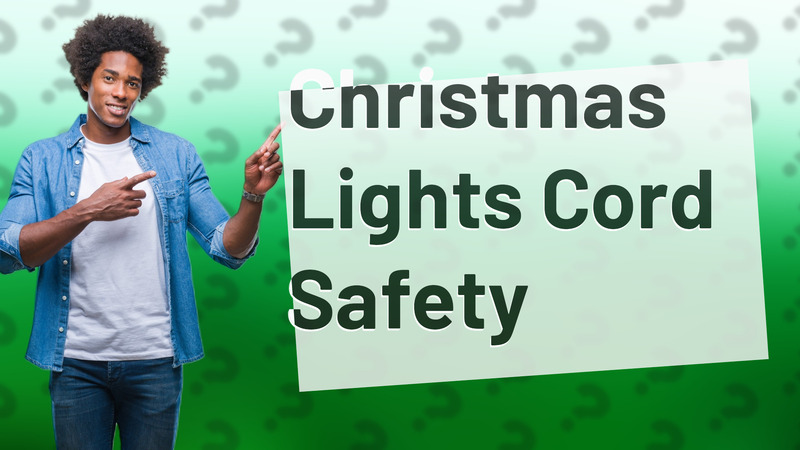 Christmas Lights Cord Safety