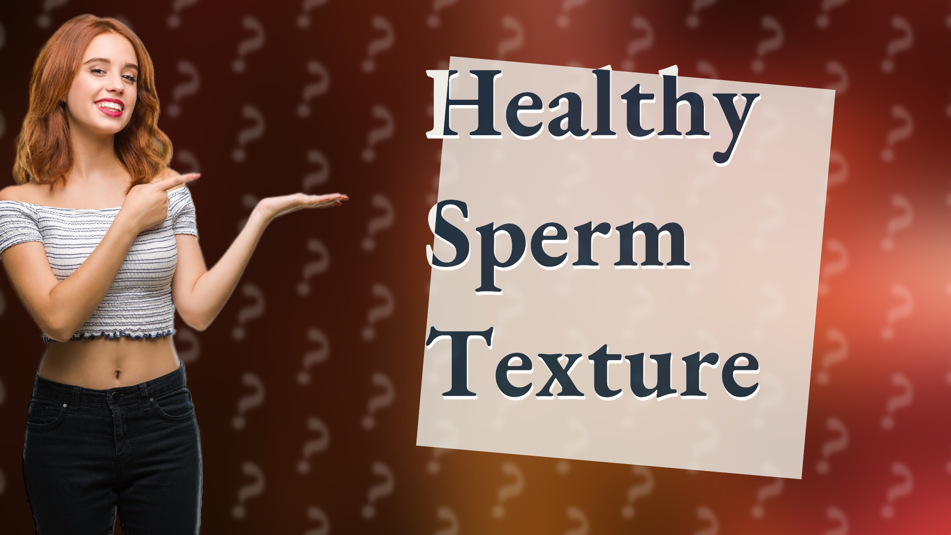 Healthy Sperm Texture