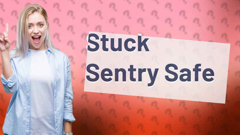 Stuck Sentry Safe