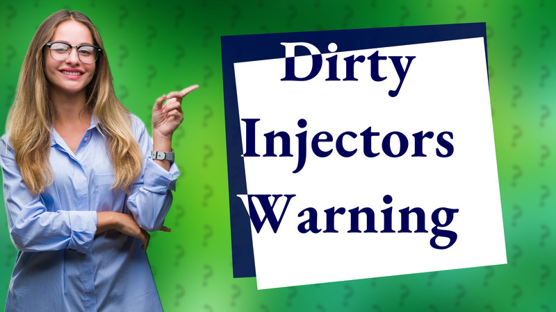 Dirty Injectors Warning