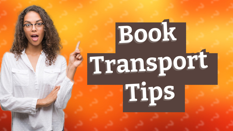 Book Transport Tips
