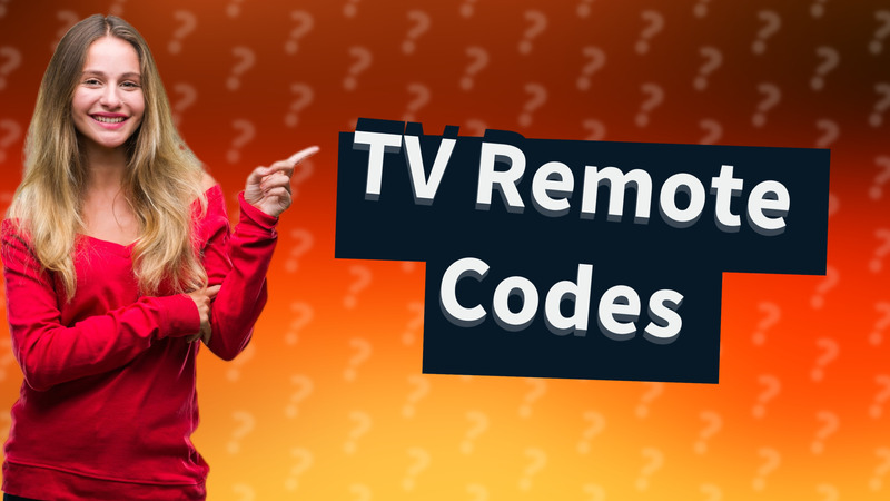 TV Remote Codes