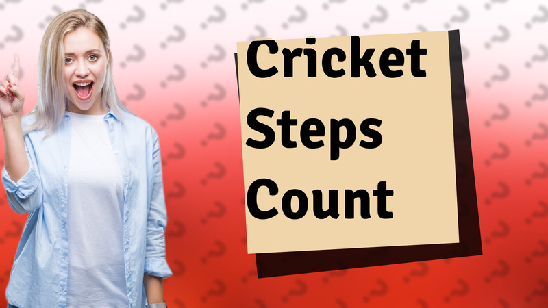 Cricket Steps Count