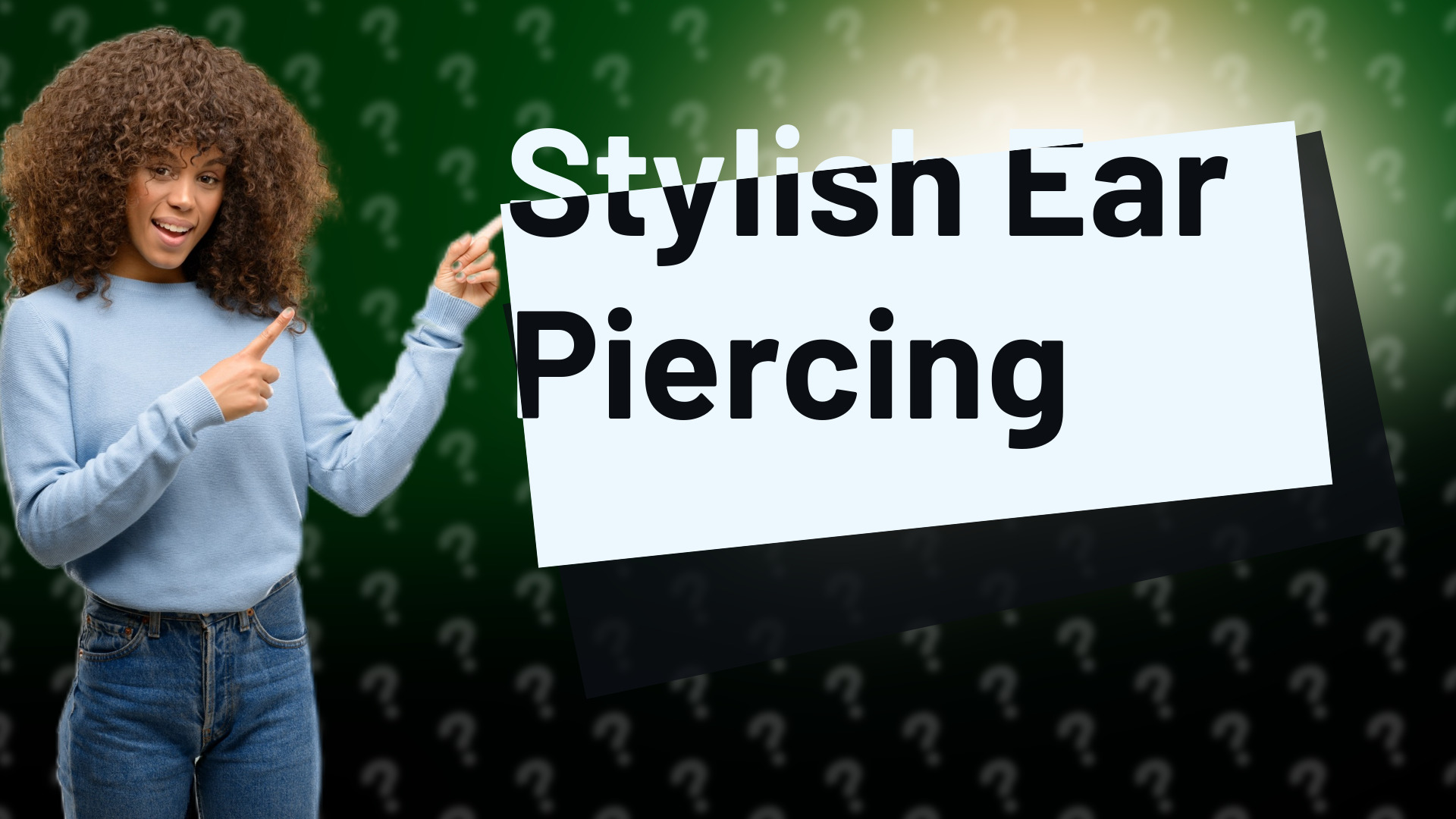Stylish Ear Piercing