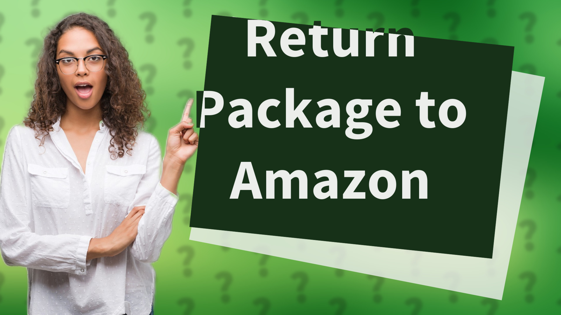 Return Package to Amazon