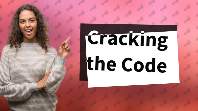 Cracking the Code