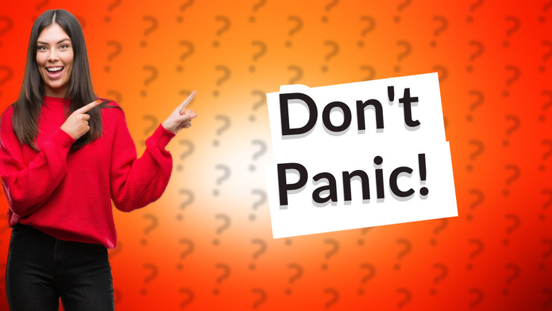 Don't Panic!