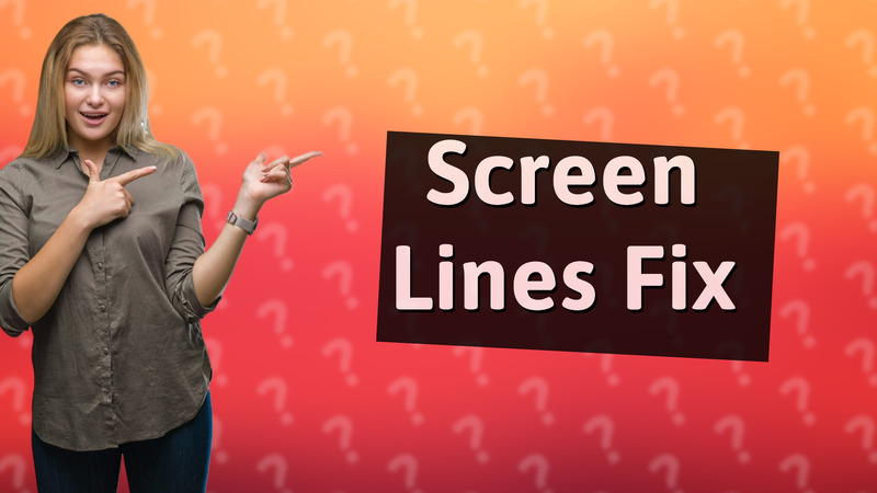 Screen Lines Fix