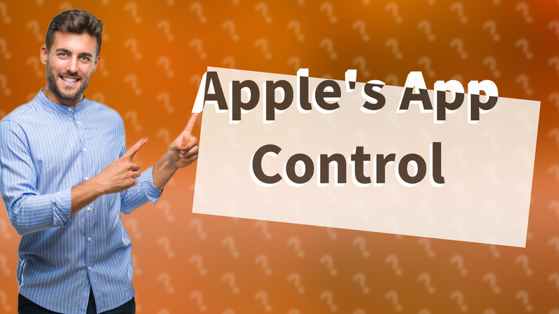 Apple's App Control
