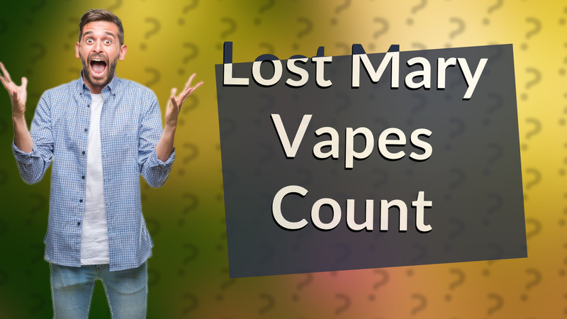 Lost Mary Vapes Count